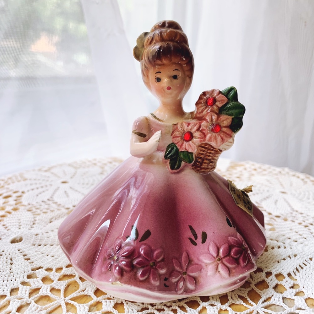 Vintage Josef Originals Giftcraft July Ruby figurine